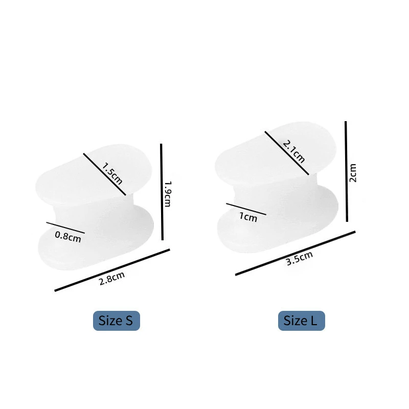 7 пар силиконовый разделитель для ухода за ногами