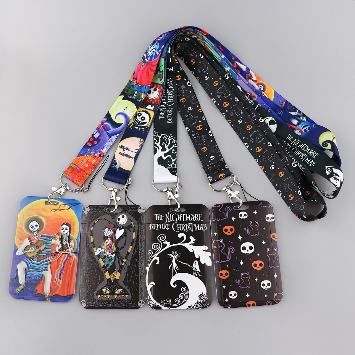

Nightmare Before Christmas Neck Strap Lanyards for Keys Keychain Badge Holder ID Credit Card Pass Hang Rope Lariat Accessories