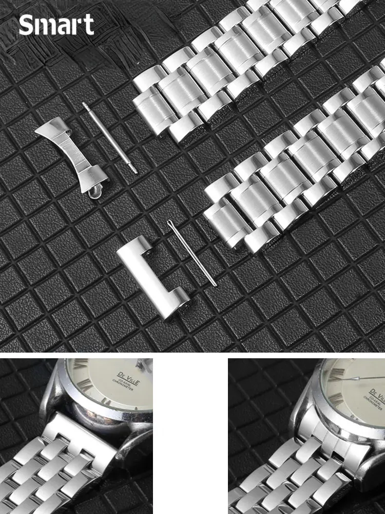 Фото Ремешок из нержавеющей стали для Casio Citizen Omega Seagull №3