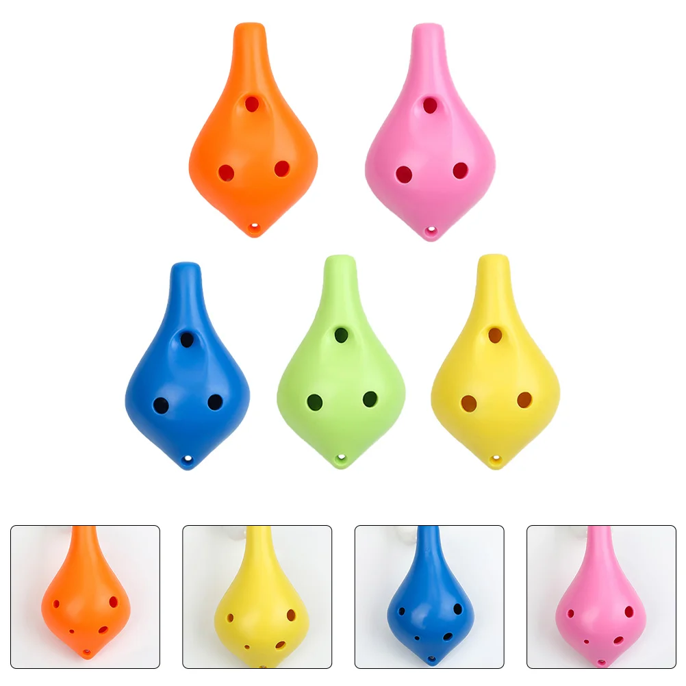 

5 Pcs Introductory Ocarinas Portable Ocarinas Beginners Students Ocarina Flutes
