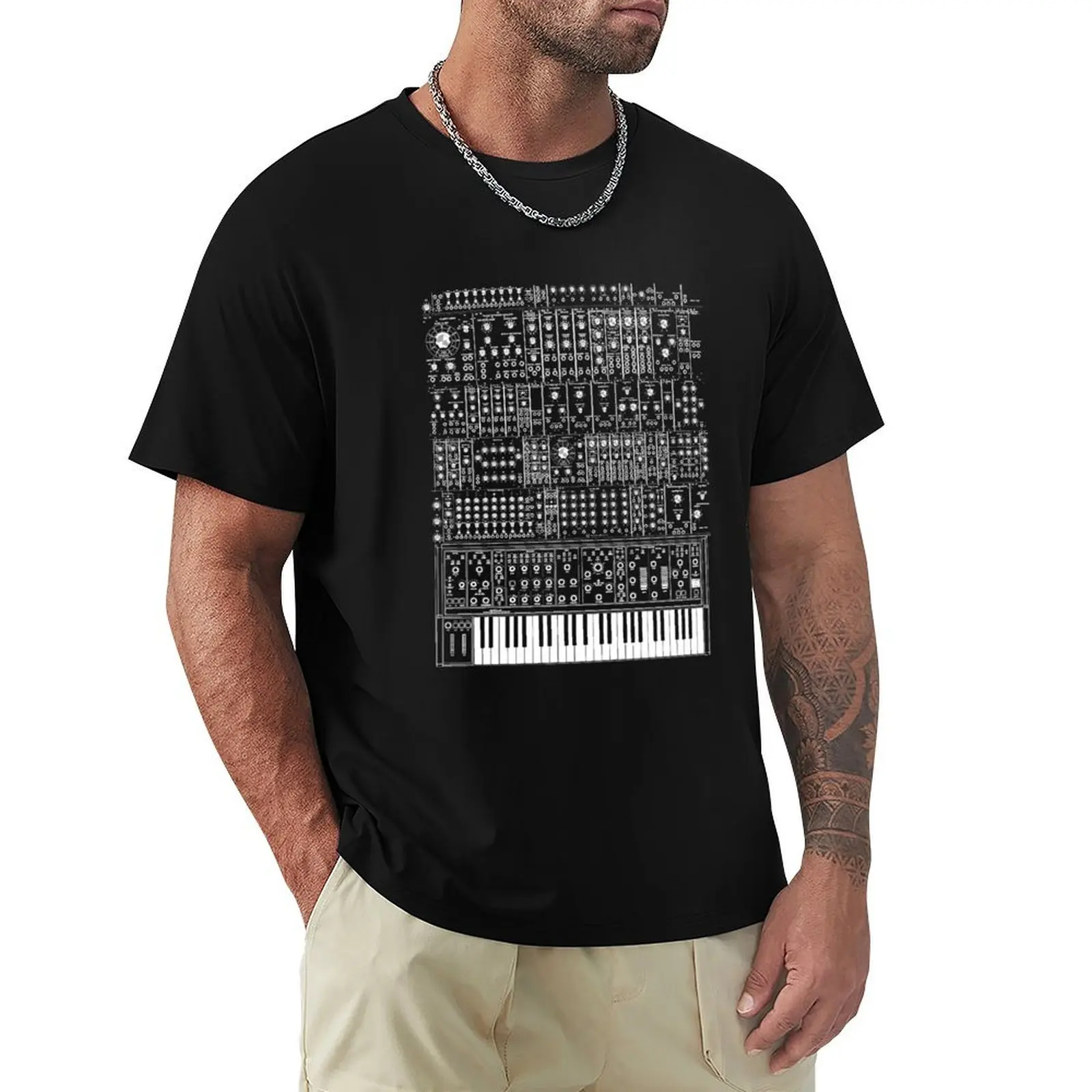 Фото MOOG MODULAR - DARK T-Shirt Спортивная футболка с коротким рукавом №1