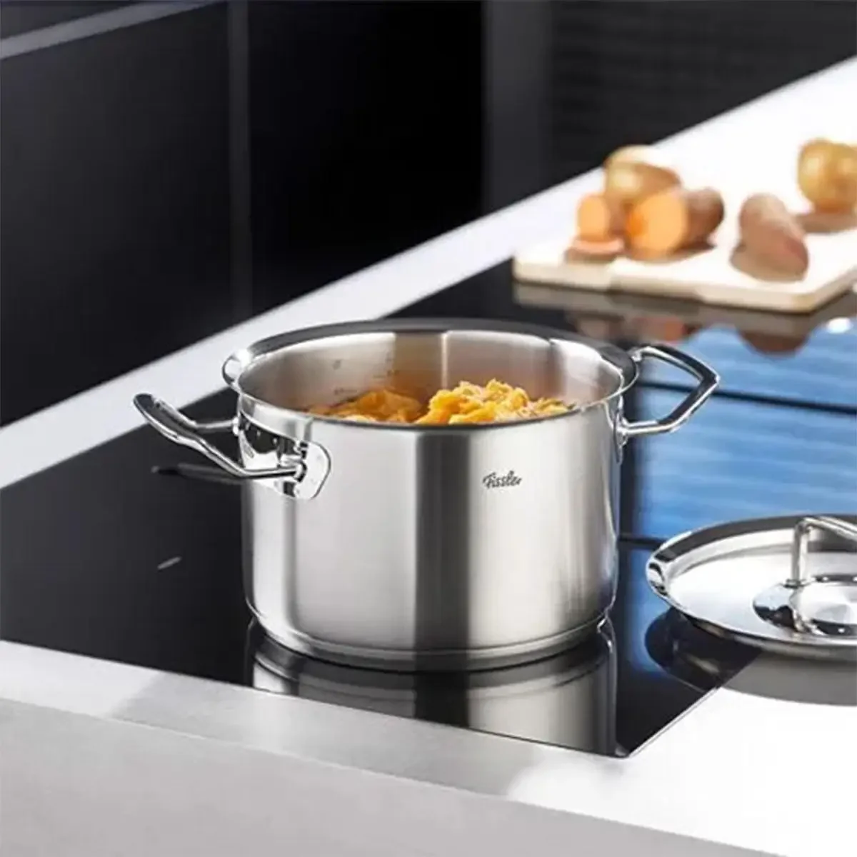 Набор из 4-х предметов нержавеющей стали Fissler Original-Profi Collection с металлическими