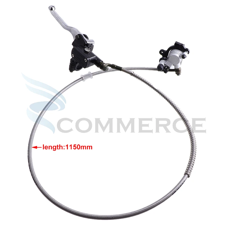 

49cc Карманный велосипедный мини-тормоз передний задний левый правый насос главный Цилиндр Гидравлический тормозной шланг тормозные суппорты