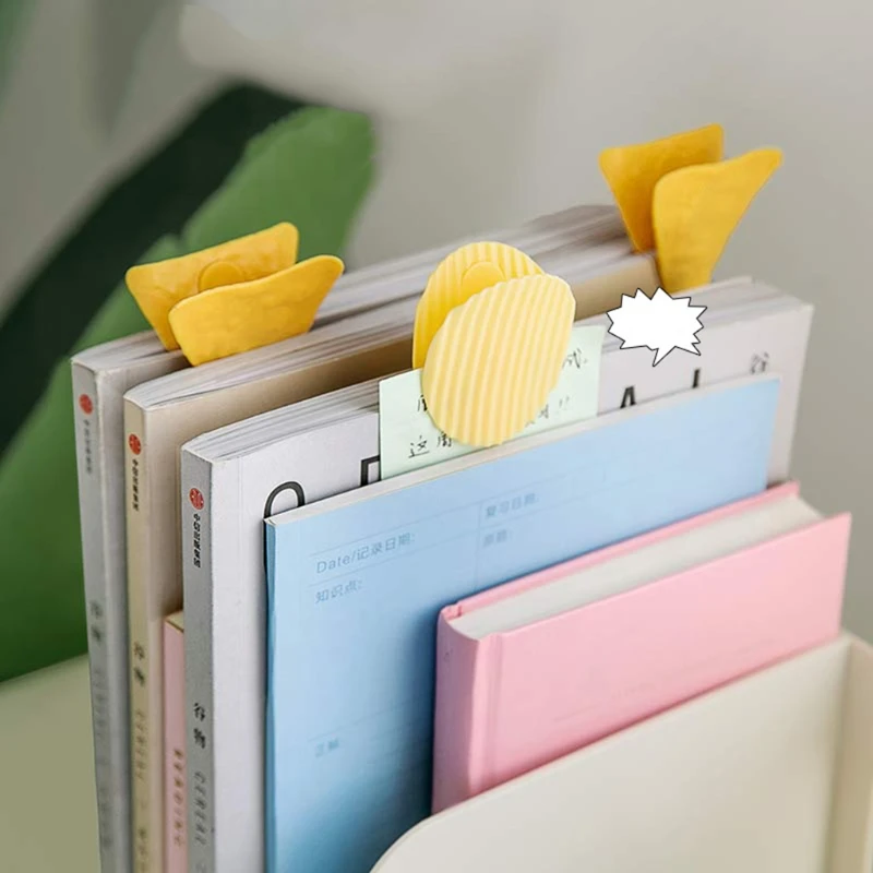 

Multi Purpose Yellow Potato Chip Clip Snack Food Bag Sealing Clip Kitchen Dining Organization Storage Accessories H8WD