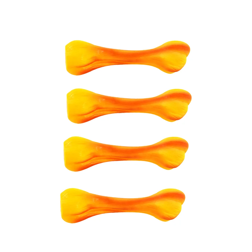 

4Pcs Squeaky Interactive Supplies Supplies Rubber Biting for Animal