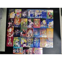 genuine anime peripherals sailor moon flash card third issue can paste 31 out of print cards from the new card collection