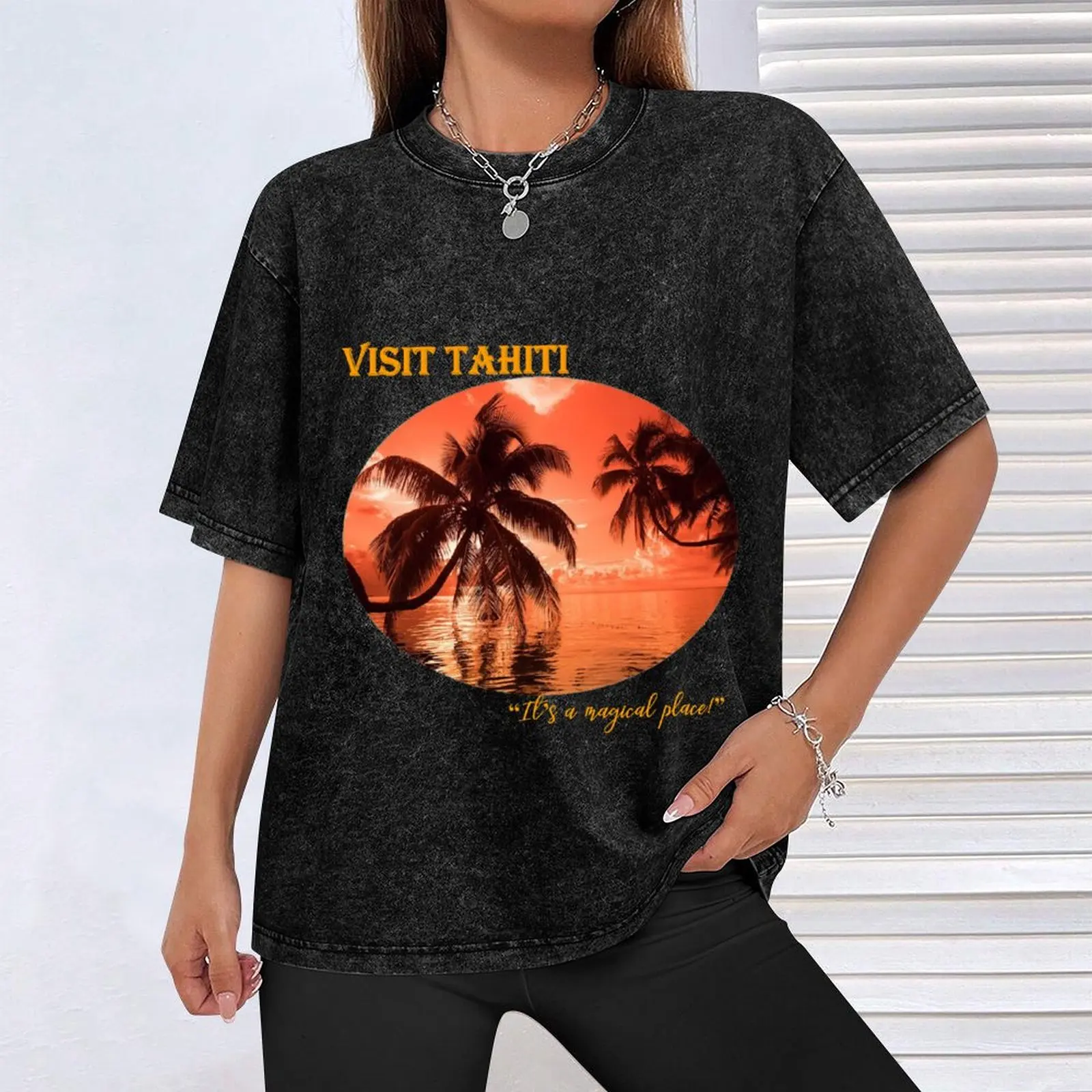Фото Футболка Visit Tahiti Holiday Simple Tee Shirt №4