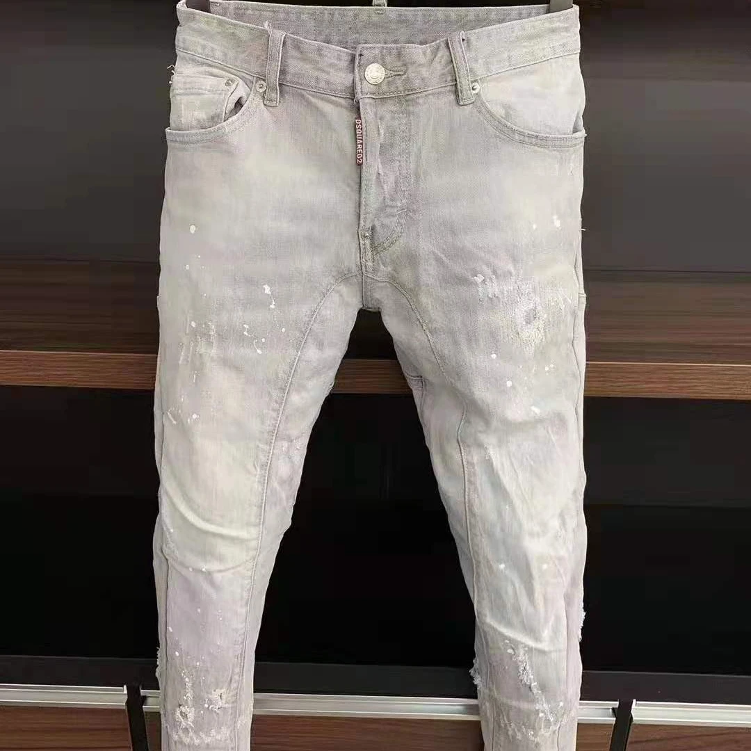 

Джинсы-Карандаш мужские в стиле хип-хоп