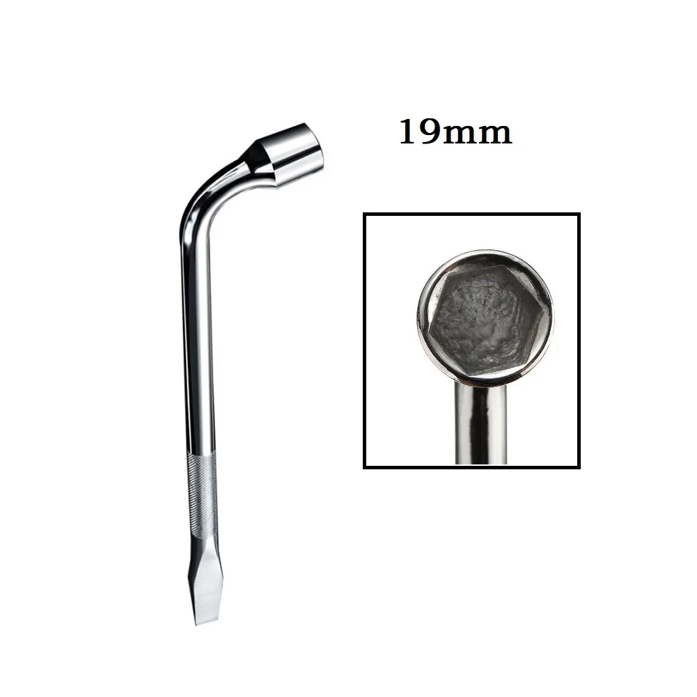 

Усиленный Г-образный ключ для колес 17/19/21 мм