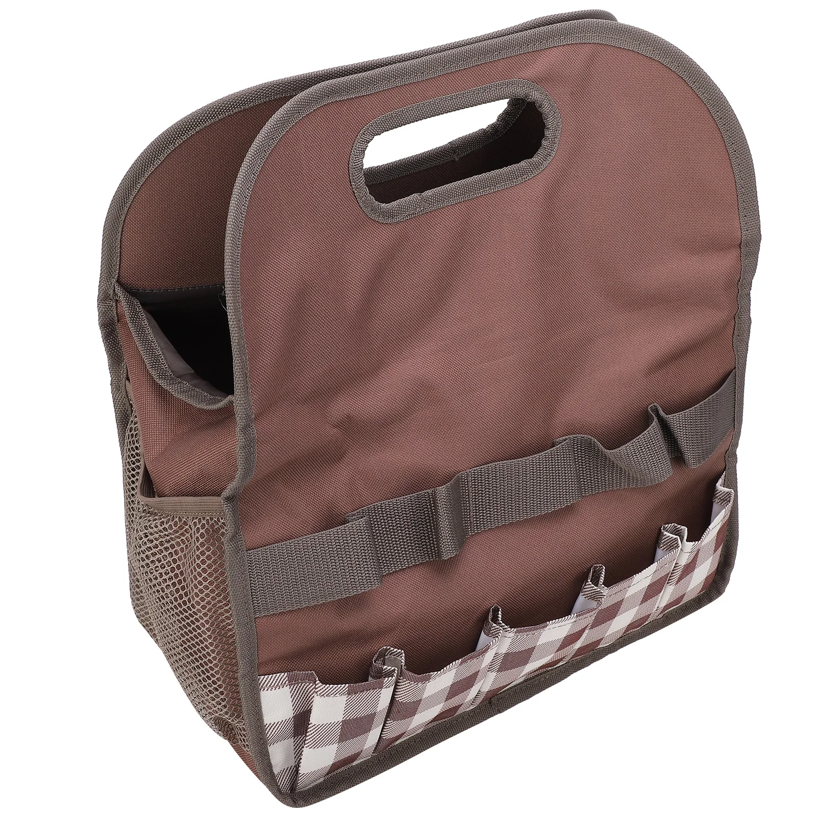 

High Capacity Multifunctional Camping Storage Bag Garden Tool Bag Include PE Board