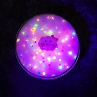 new 60ml rainbow sequin illuminate diy slime animal puff glue cloud crystal fruit mud slime kit fluffy clay toy kids gifts