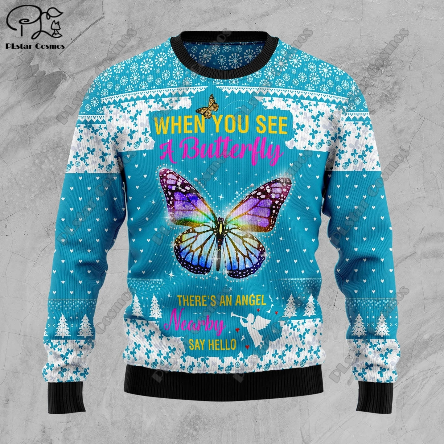 New 3D Printed Animal Custom Series Cute Christmas Pattern Ugly Sweater Street Casual Winter Sweatshirt S-102