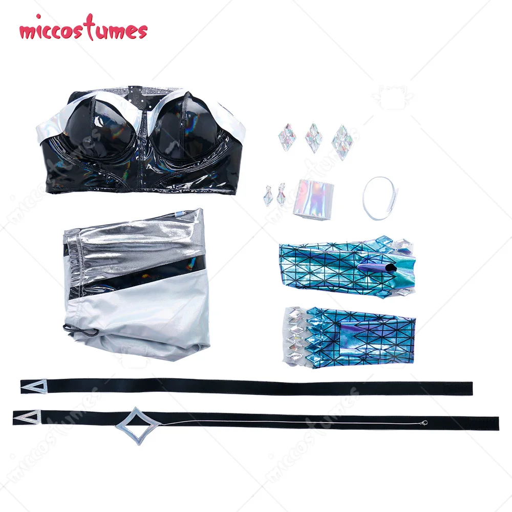 Женская игра смешанный темно-синий цвет блестящий симфонический лазерный