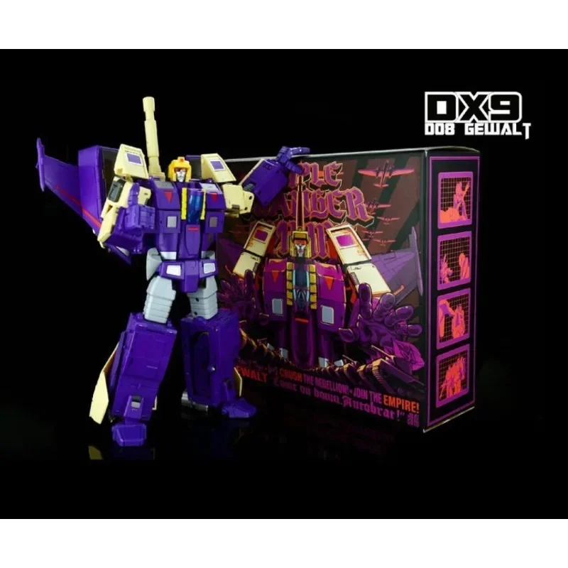 Фото В наличии: Трансформер DX9 D08 Gewalt Blitzwing Version 3.0, 25 см, MP Ratio G1, фигурка, игрушка, подарок, хобби №4