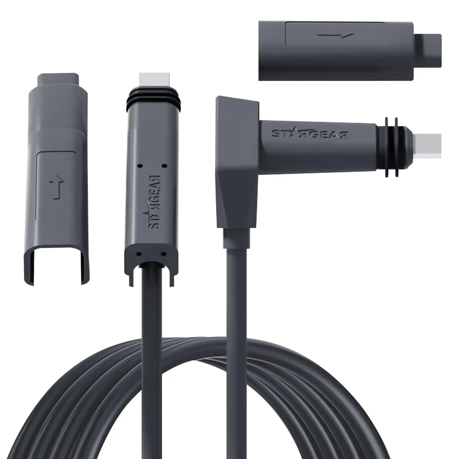 Starlink прямоугольный спутник V2 150 футов сменный кабель серый маршрутизатор для