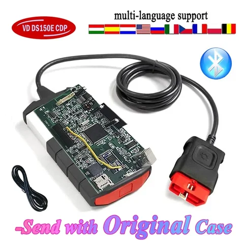 VD DS150e CDP Tnesf Delphis Orpdc 2021 V3 NEC Диагностический инструмент VCI со сканером KEYGEN Bluetooth Obd2 Автомобиль Грузовик Диагностика 2025