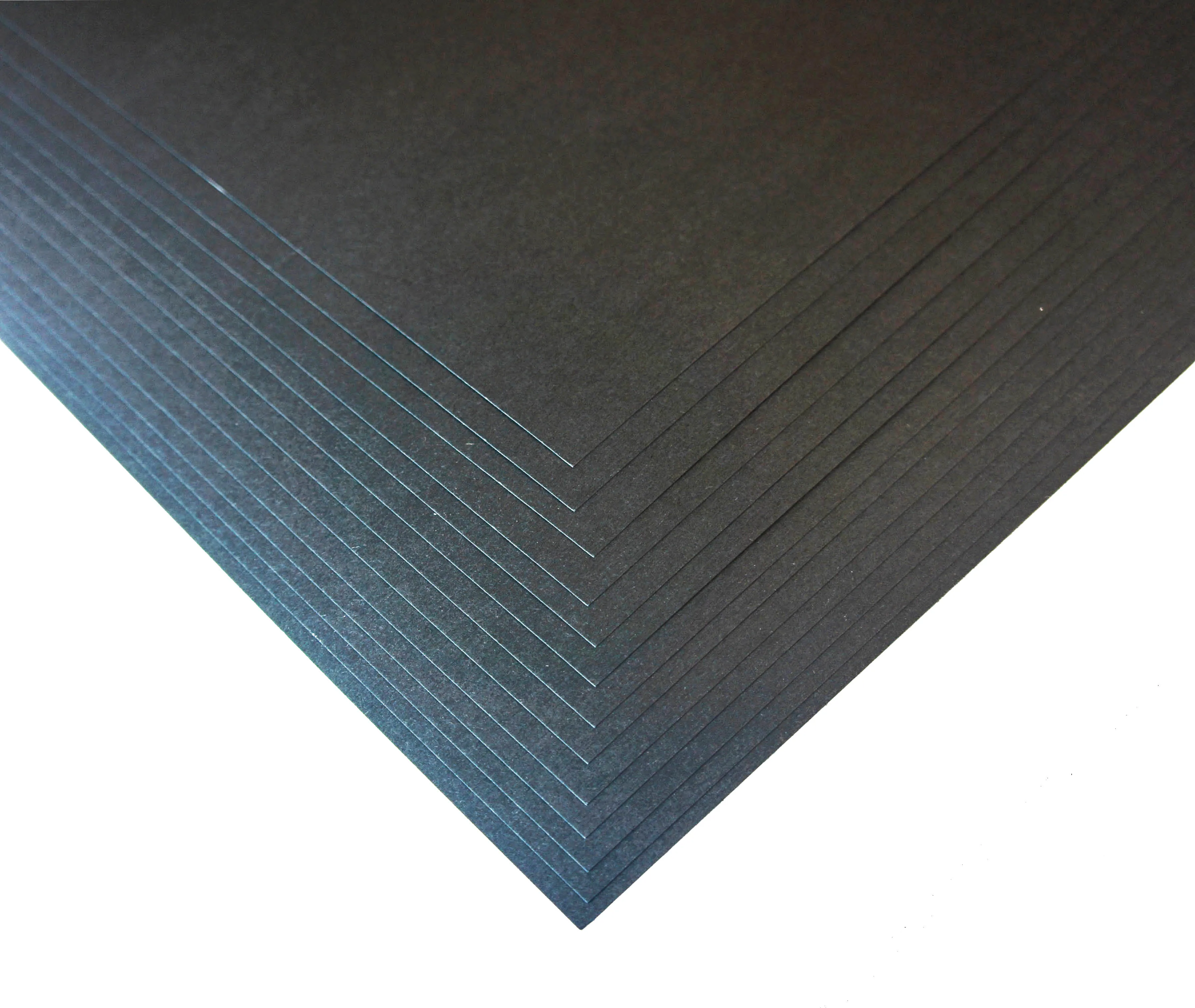 Гладкий картон черный 12 &quotx 12" 280 г/м2 PK10 толстый тяжелый для поделок своими