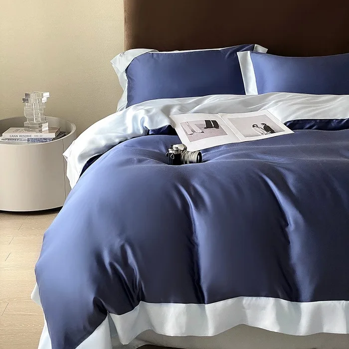 Комплект постельного белья из четырех предметов премиум-класса 120S Lenzing Tencel