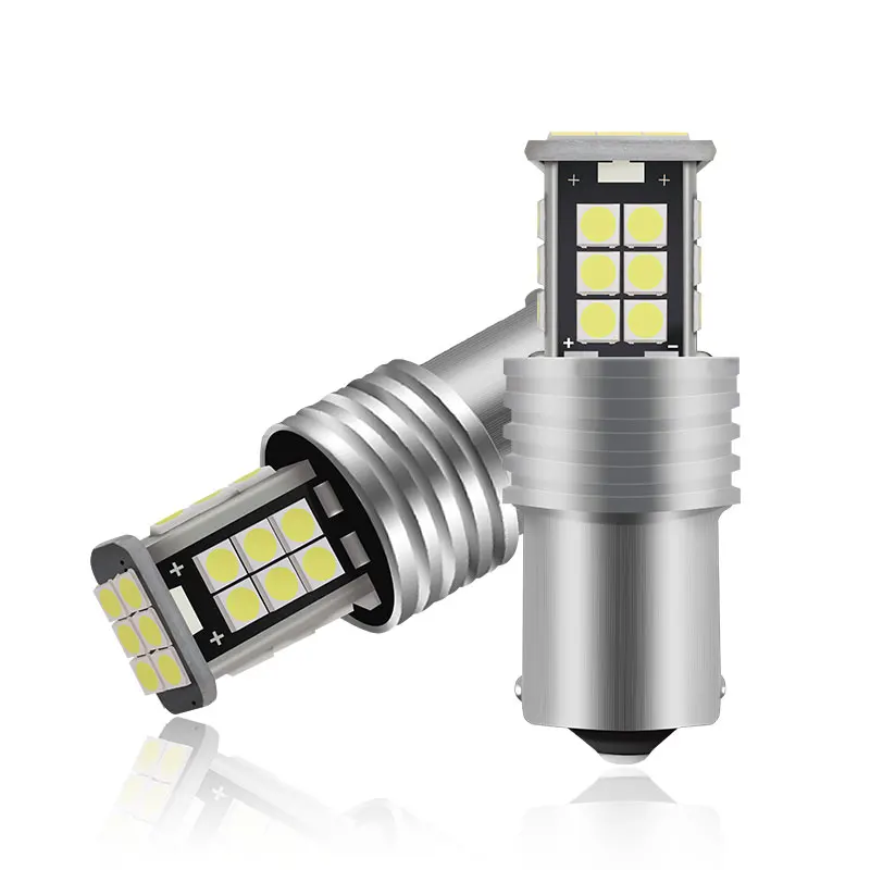 

2 шт. P21W 1156 BA15S BAU15S PY21W светодиодные стоп-сигналы T20 7440 7443 W21W W21/5W Автоматическая сигнальная лампа T25 3157 P27W 24SMD 3030 чипы