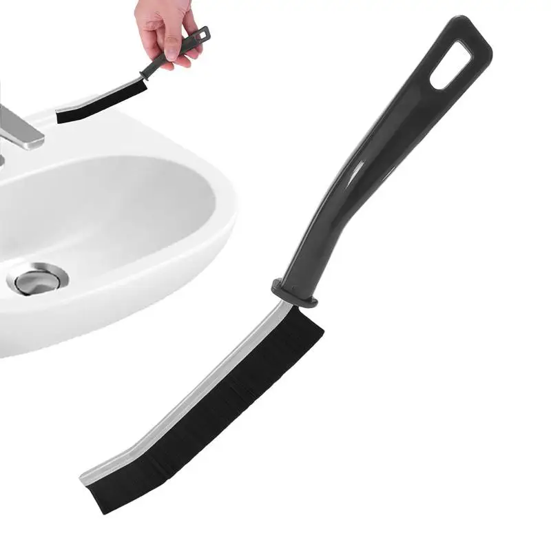 

Gap Cleaning Brush Portable Tile Joints Scrubber Multifunction Window Cleaning Tool With Angled Bristles Cleaning Accessories