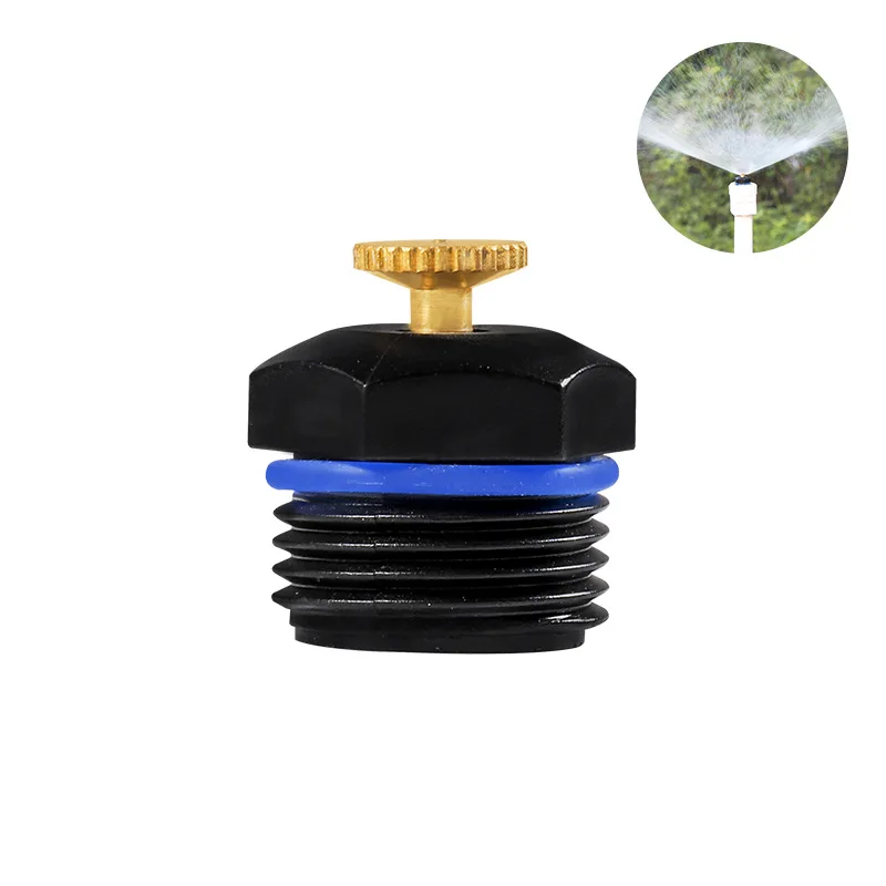 

2PCS/set of 4 Points Thread Tabletop Plastic Centrifugal Micro Nozzle Semi-atomized Garden Lawn Sprinkler Irrigation Accessories
