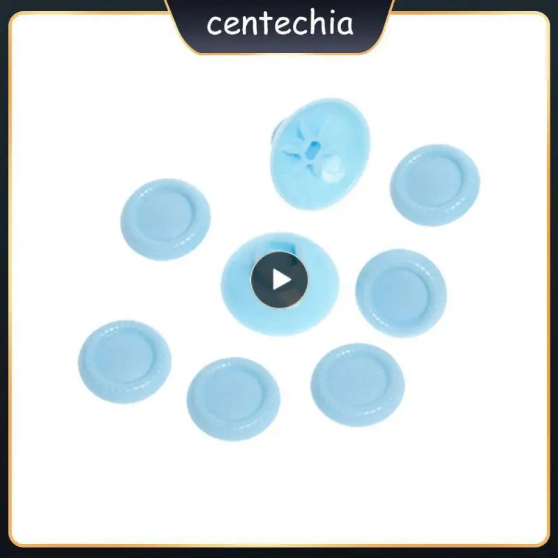 

Yellow Key Color Sticker Close Fit Rocker Cap Not Easy To Fall Comfortable Touch Game Handle Protective Sleeve White Pink