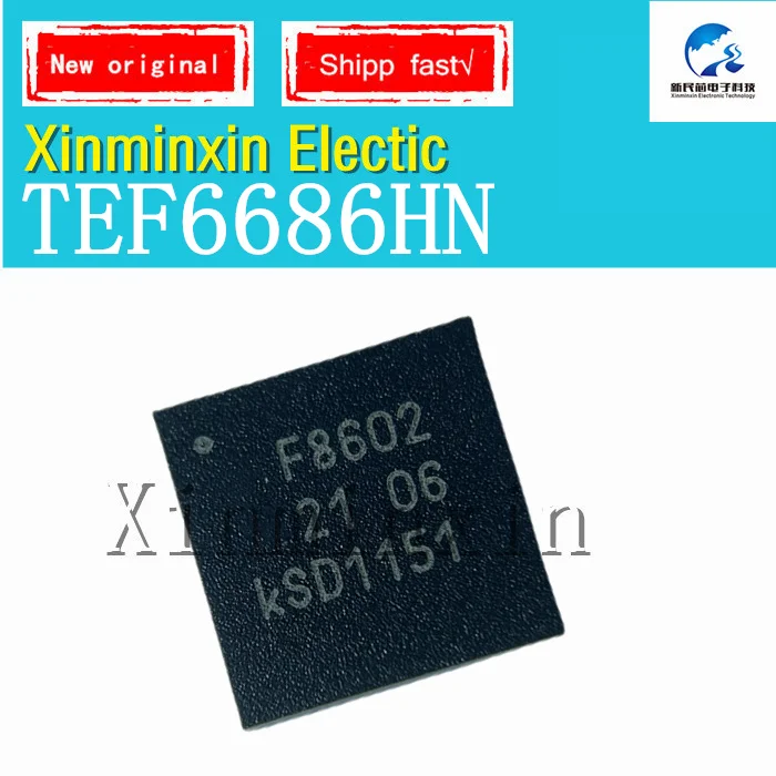 10PCS/lot TEF6686HN TEF6686 F8602 TEF6686HN/V102K QFN-32 IC chip New Original