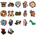 1 шт. различные Мультяшные стильные подвески для обуви, забавные аксессуары, подходят для кроксов, заклепки, ПВХ JIBZ, подарки для взрослых на рождевечерние