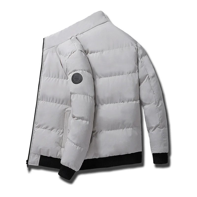 

ICCLEK 2021 Autumn New Cotton-padded Winter Men's Jacket Warm Jacket Thickened Jacket Mens Jacket Winter Coat Men Mens Fashion