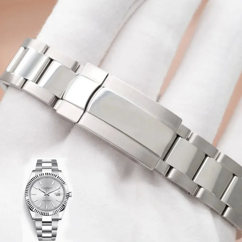 

Ремешок из нержавеющей стали для мужских часов, роскошный браслет для часов Rolex стер вечный датоjust DAYTONA SUBMARINER, 20 мм