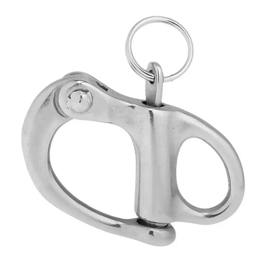 

304 Stainless Steel Marine Snap Shackles Quick Release Swivel Bail Rigging