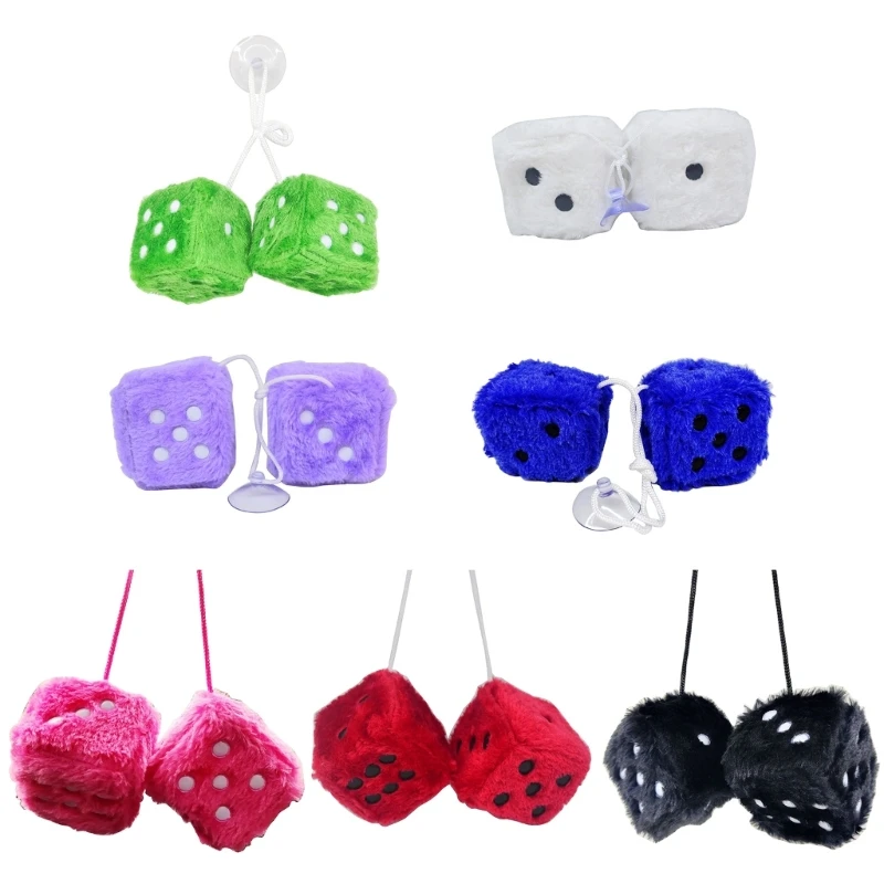 

Car Rearview Mirror Square Pendant Car Interior Hanging-Ornament Decoration