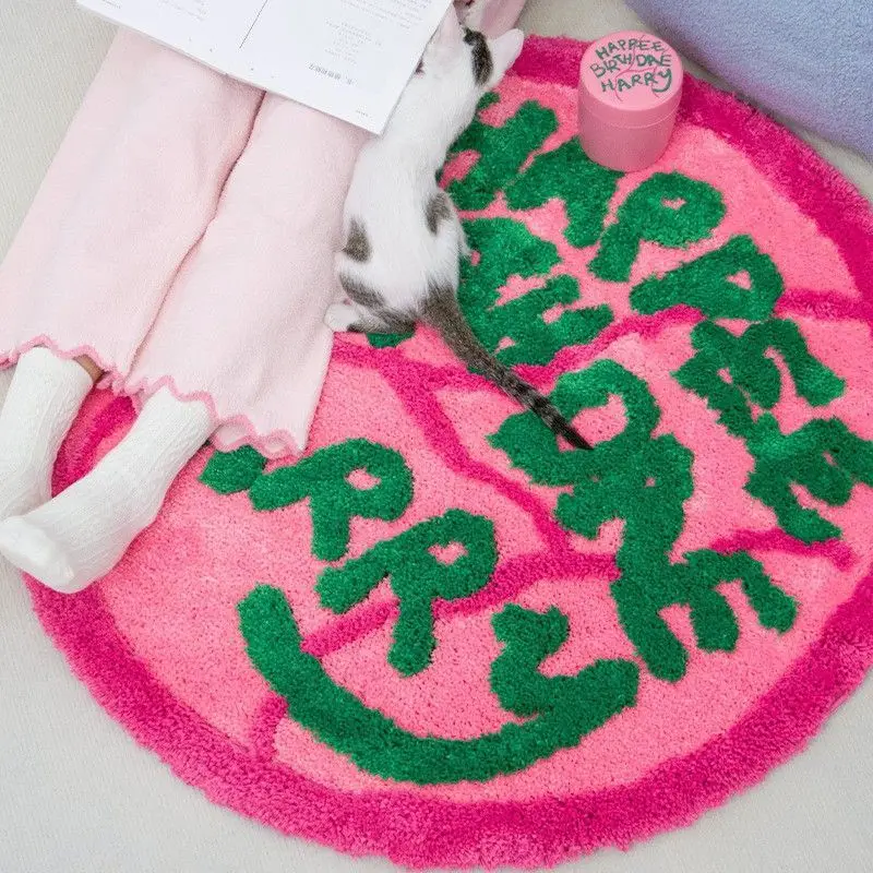 Гарри Поттер Hagrid розовый торт тафтинговый ковер на платформе 9-3/4 утолщенный