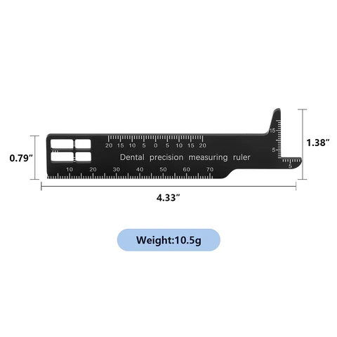OLIECO Прецизионная измерительная линейка для стоматологии