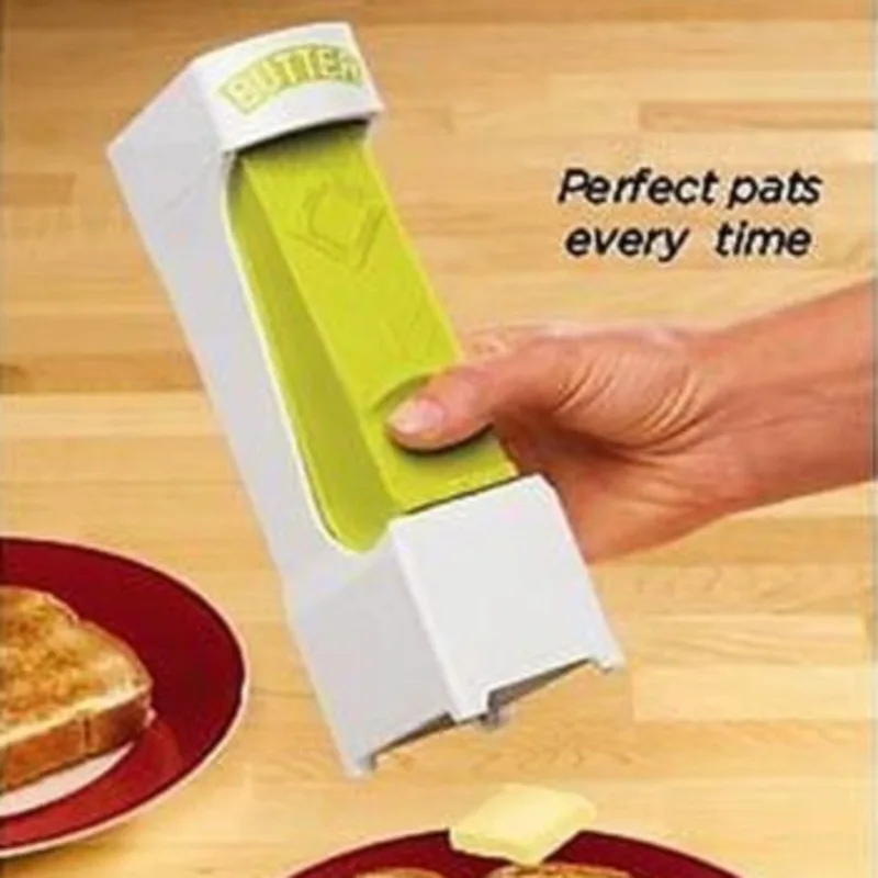 

New Stick Butter Cutter Cheese Slicer One-Button Dispenser For Cutting Butter Storage Box Cheese Cooking Steak Kitchen Supplies