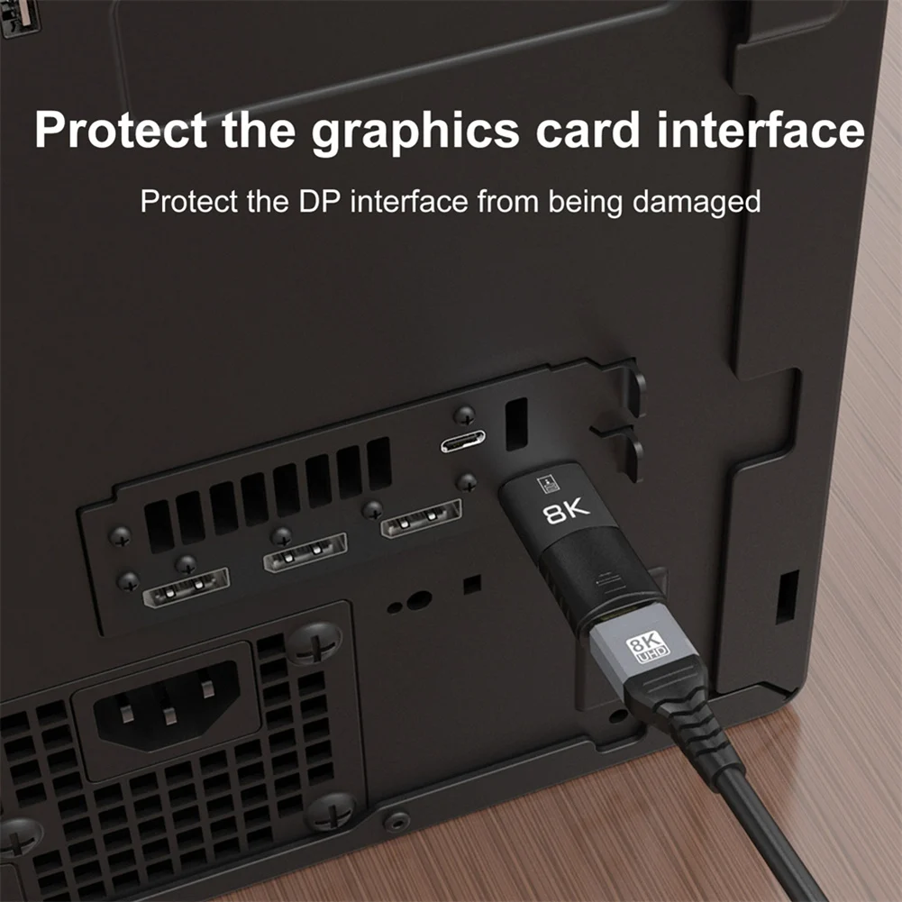 8K DisplayPort в HDMI-совместимый адаптер-конвертер 8K/60 Гц 4K/120 папа Mini DP на мама HD ТВ-кабель