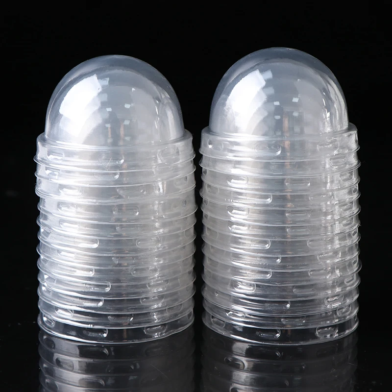 

50pcs Cupcake Paper Cup Transparent Lid Cover for Baking Cups Muffin Paper Cup