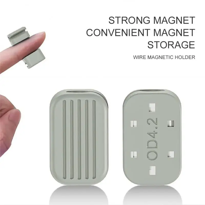 Органайзер для кабелей держатель проводов магнитный USB-кабеля на присоске