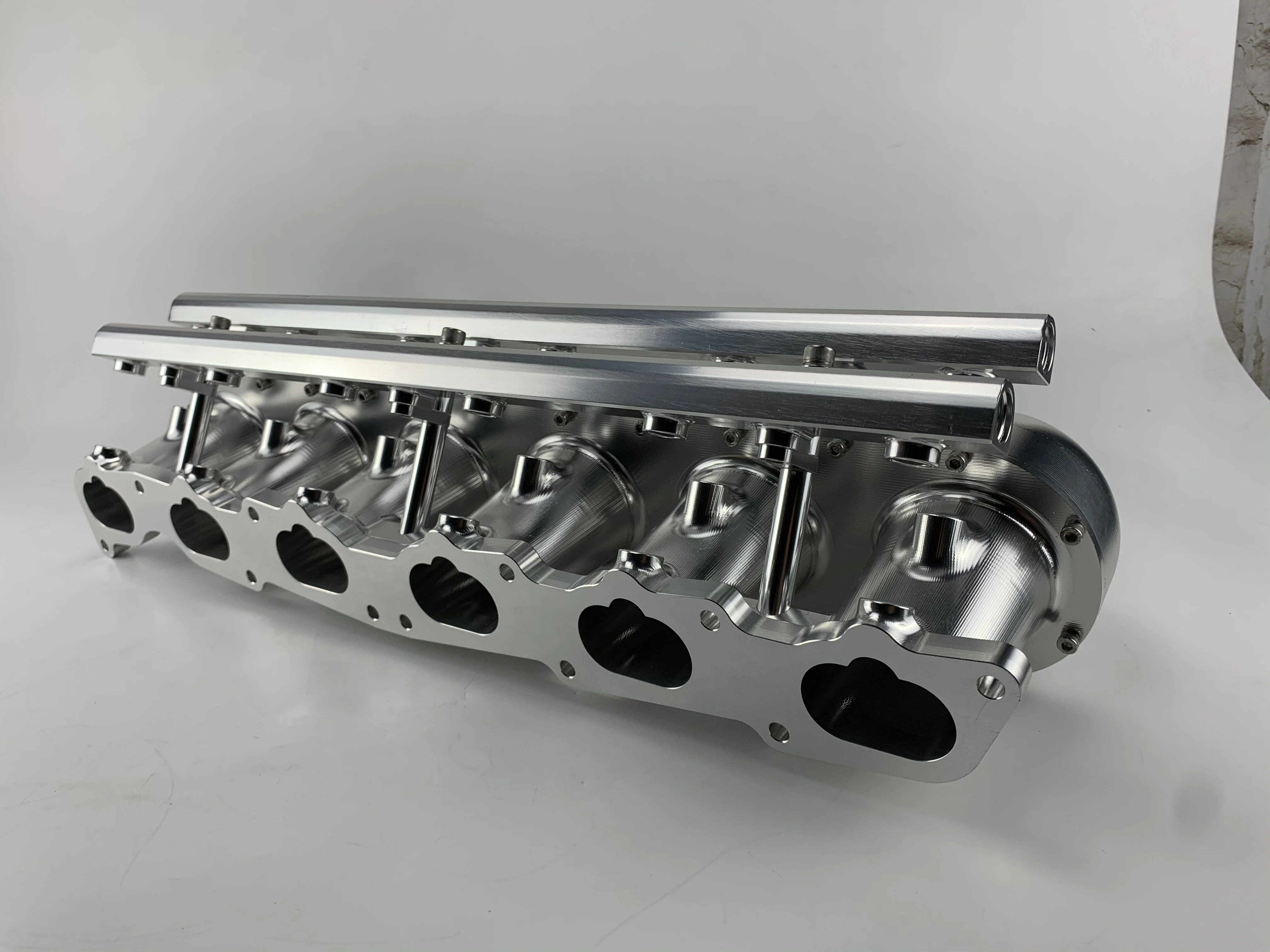 Алюминиевая заготовка с ЧПУ впускной коллектор TB48 на заказ для Nissan