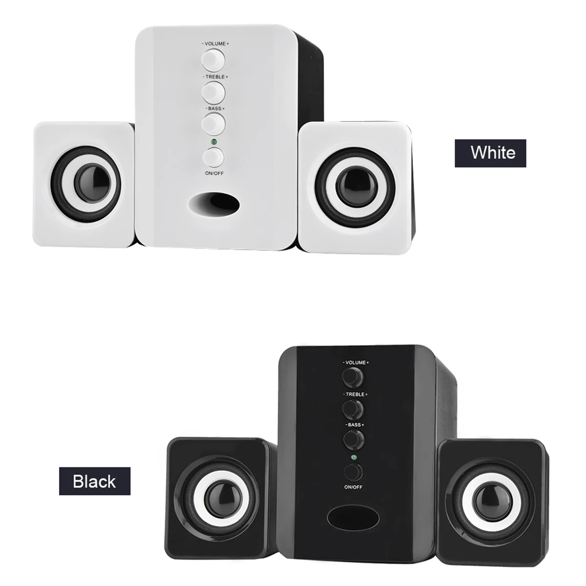 Проводной комбинированный динамик для SADA Mini USB 2 1 музыкальный сабвуфер с басами