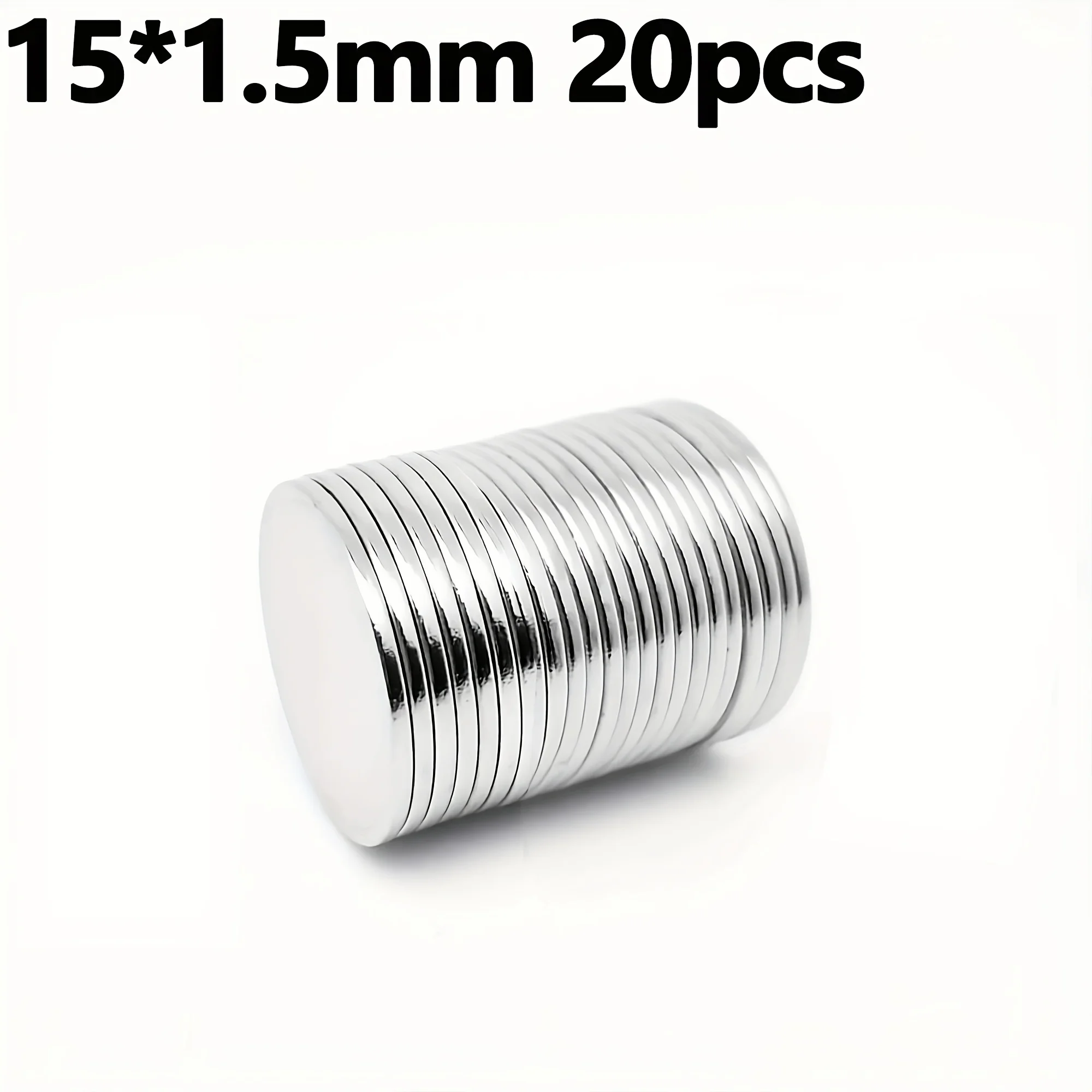 

Магниты неодимовые U-POLEMAG круглые 15х1,5 мм