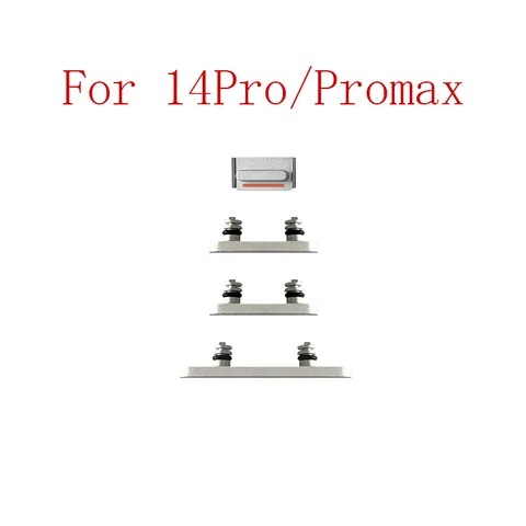 1 компл. Кнопка питания и громкости для iPhone 14 15 Pro Max Plus 14Pro 15Pro кнопка включения/выключения звука с железным крючком