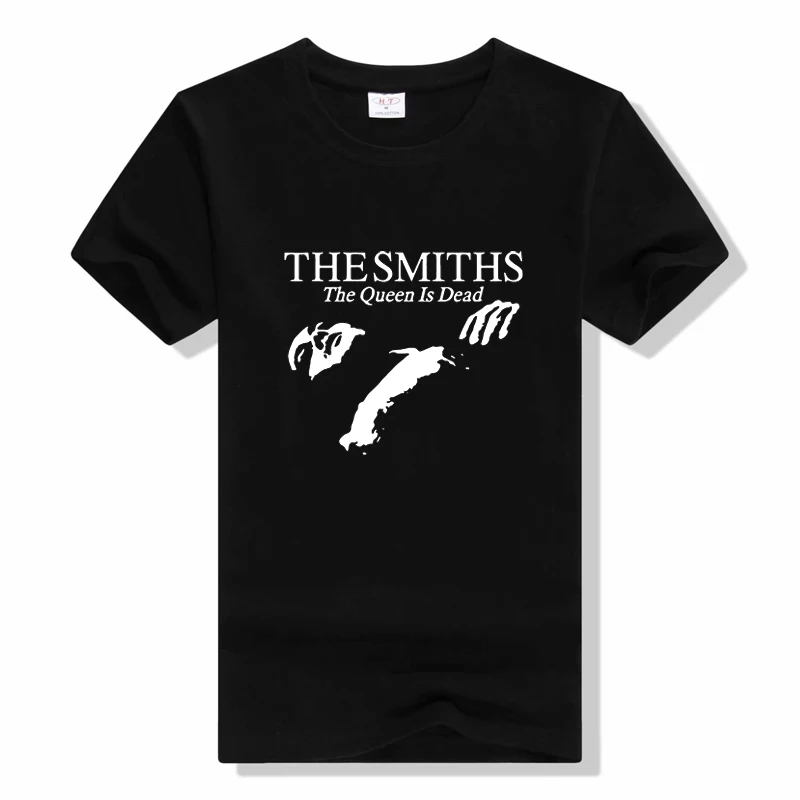 

Футболка мужская хлопковая с надписью «The Smiths Is Dead», топ в 1980-е годы, Indie Morrissey, лето