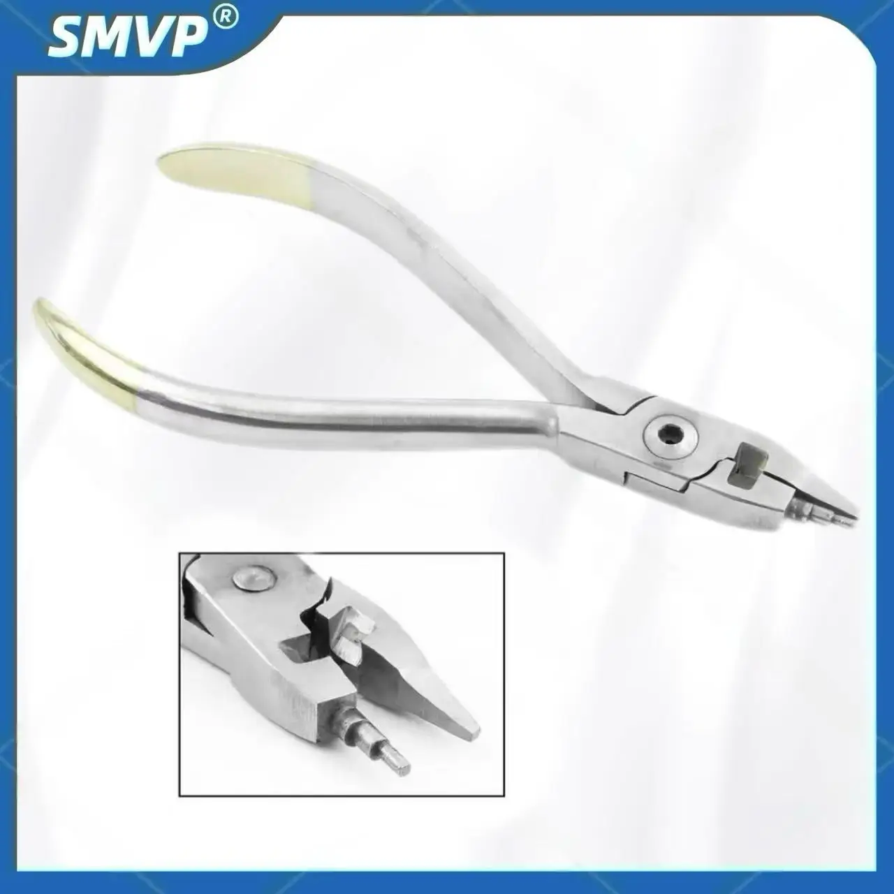 Стоматологические комбинированные плоскогубцы KIM с режущим трапециевидным