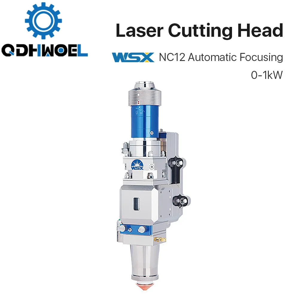 

WSX 0-1KW Fiber Laser Cutting Head NC12 Automatic Focusing 1000W for Metal Cutting