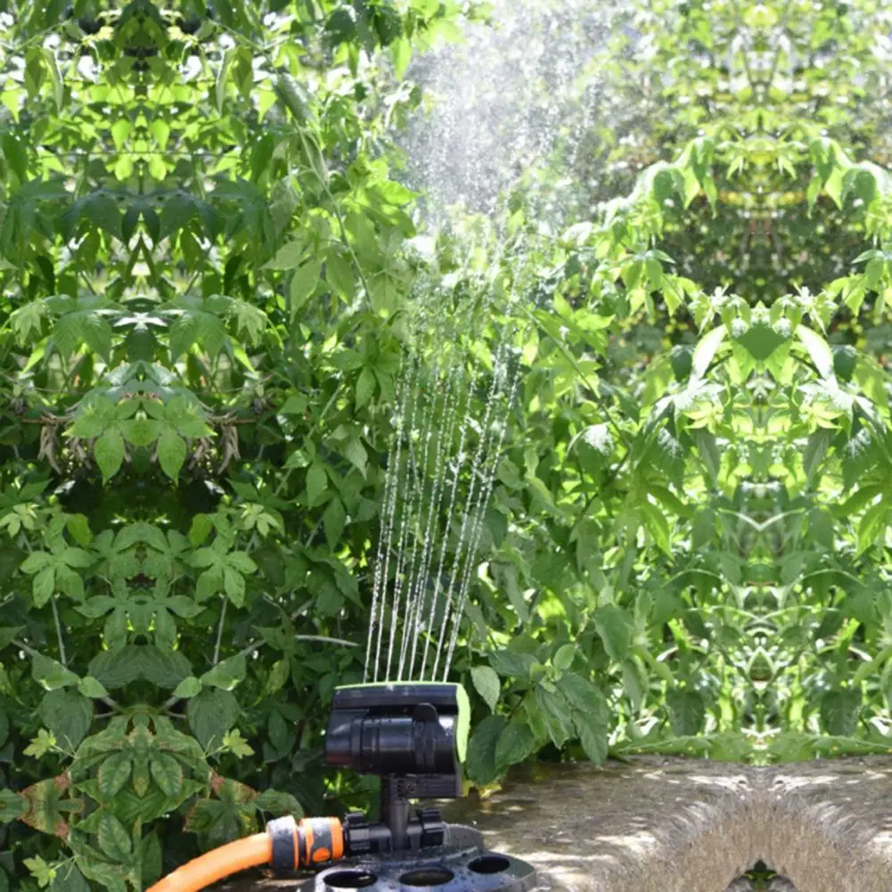Mini Garden Sprinklers  Convenient Auto Swing Widely Use  Even Spraying Irrigation Sprinkler Garden Supply