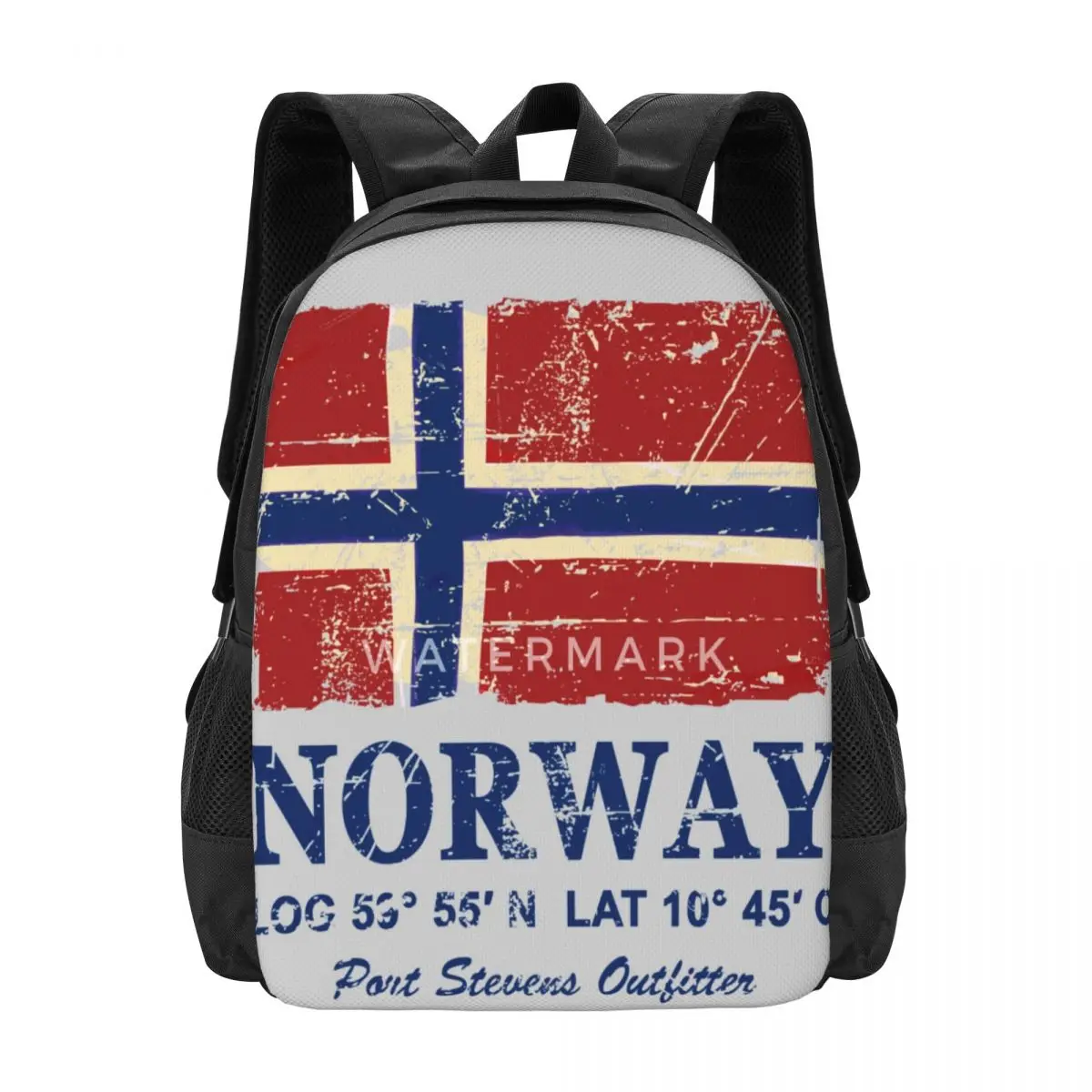 

Сумка Наплечная в винтажном стиле с флагом Норвегии, Современный портативный рюкзак, отличный подарок на заказ