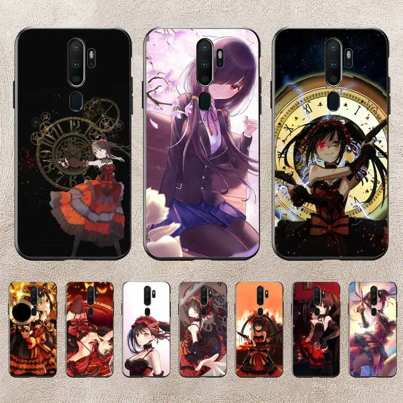 

Tokisaki Kurumi Phone Case For Redmi 9A 8A 6A Note 9 8 10 11S 8T Pro K20 K30 K40 Pro PocoF3 Note11 5G Case
