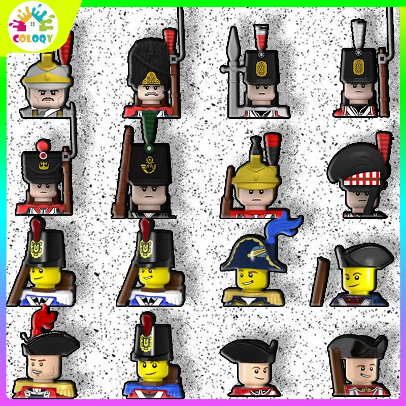 

Kids Building Blocks Toys ww2 Nada poleonic War Red Bagpiper Mini figures Infantry Cavalry Hot Selling Wholesale Factory Store