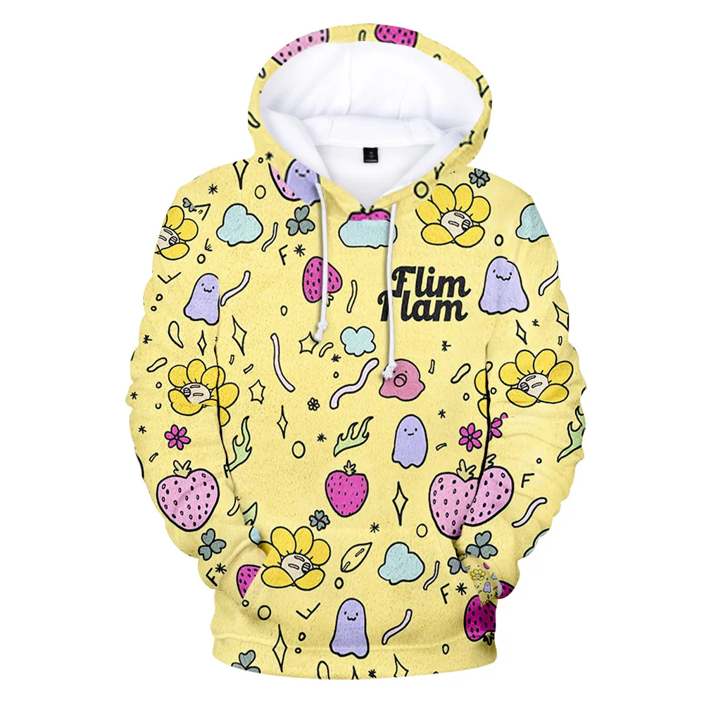 

2022 Flim Flam Flamingo Merch Hoodies Dream Team SMP Print Hooded Winter Men/Women Fashion Sweatshirt Clothe 100-4XL Oversized